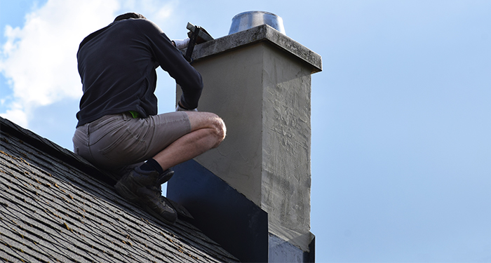 chimney flashing repair