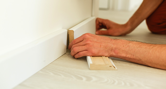 skirting board fitting