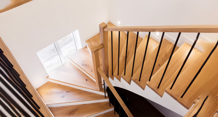 2 stair cases