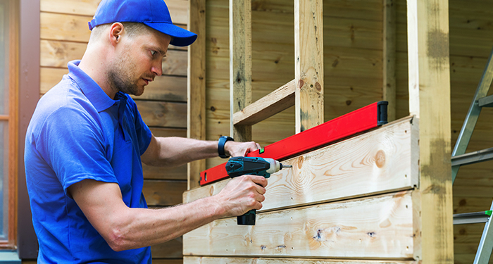 shed installation