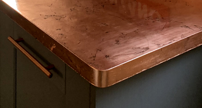 copper worktop