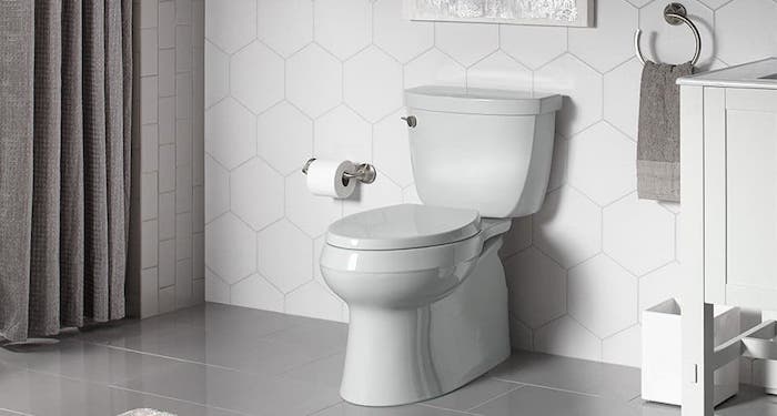 Close coupled toilet