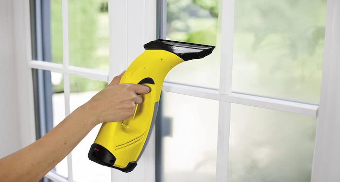 Using a window vacuum