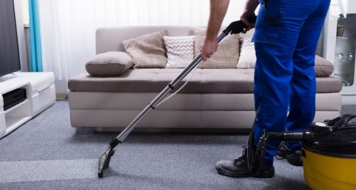 Professional carpet cleaning