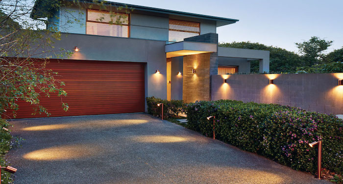 multiple driveway lights