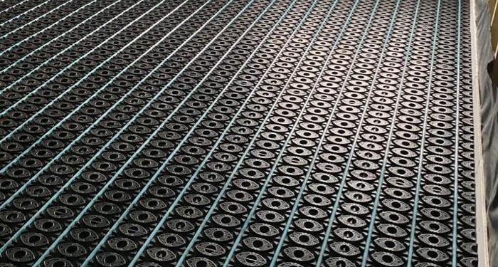 dry underfloor heating