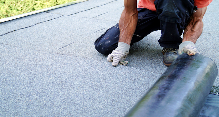 flat roof extension