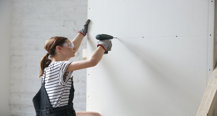 a wooden loft
ladder