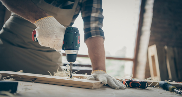 Tradesman in Workshop