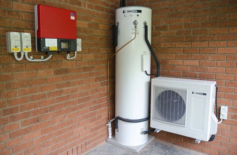 Air to water heat pump