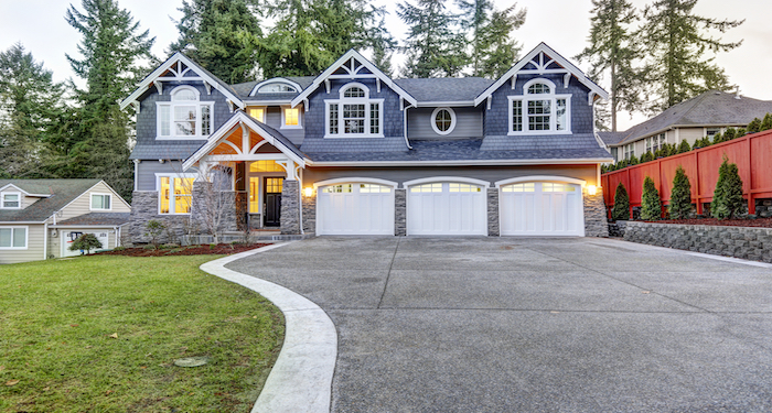 concrete driveway