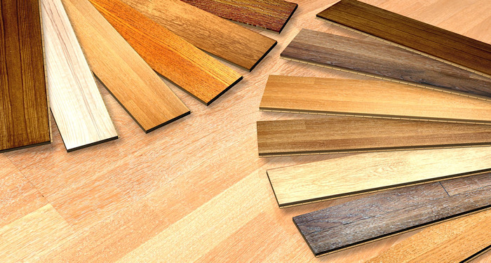 samples of laminate flooring