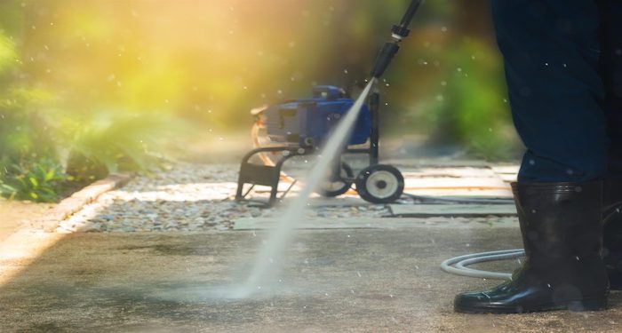 Cold water pressure washer