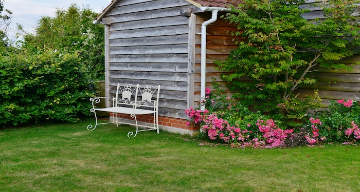 corner shed