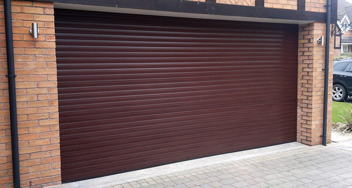 brown garage doors