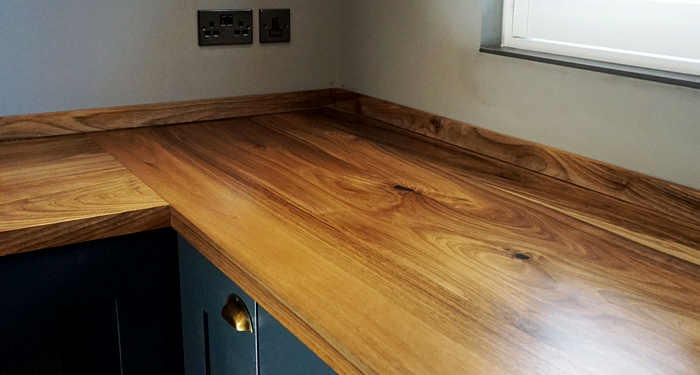 wooden worktop