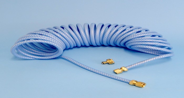 Coil garden hose