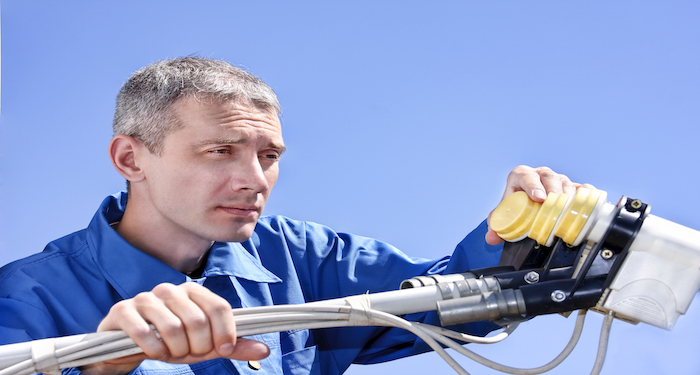 removing satellite dish