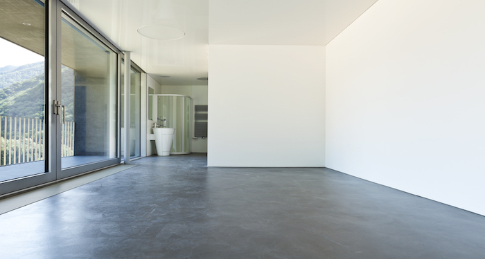 indoor concrete flooring