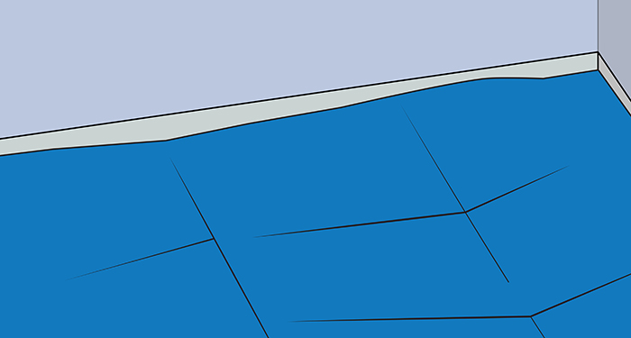 laying a foam or fibreboard underlay