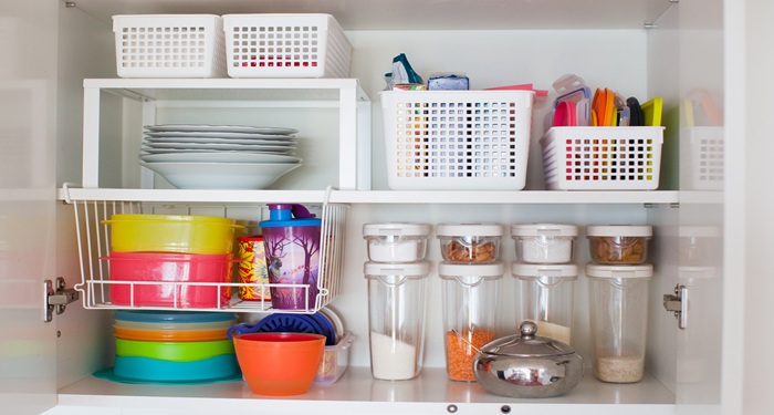 Tidy cupboard