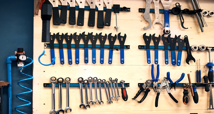 Tools on magnetic storage strip