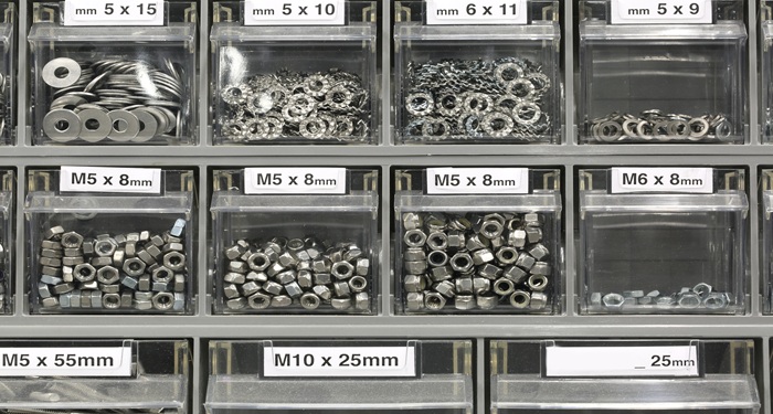 Labelled boxes