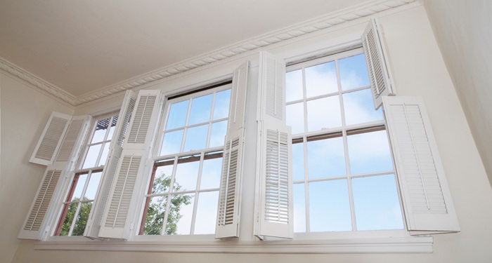 Tier on tier shutters