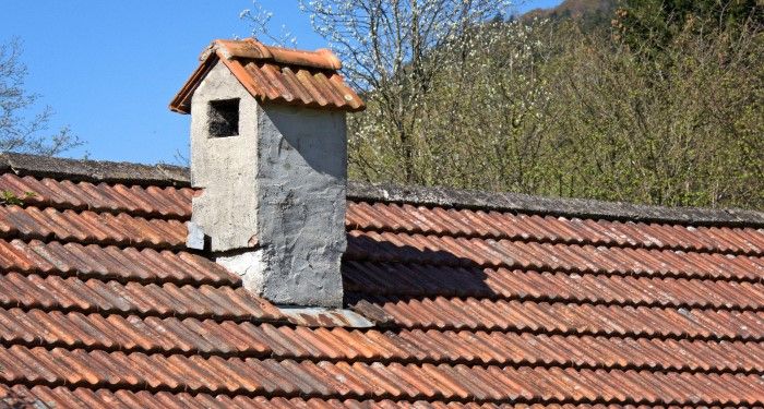 cracked chimney