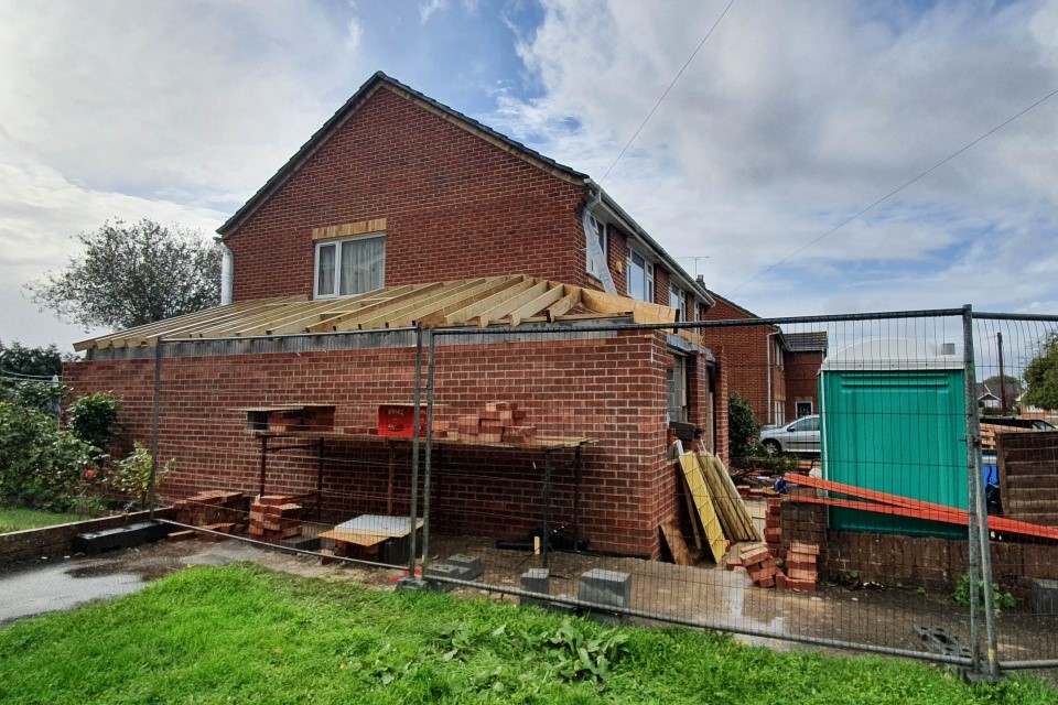 house extension work