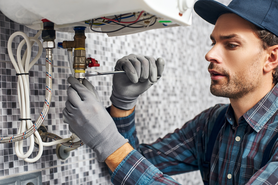 installing boiler