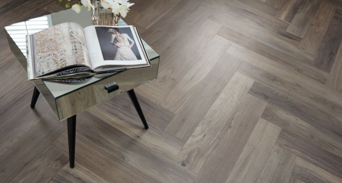 karndean flooring with a table
