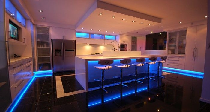 modern large kitchen