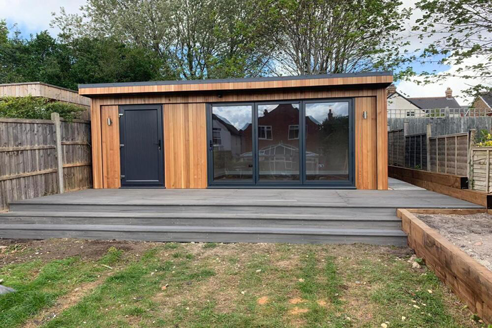 wooden outbuilding