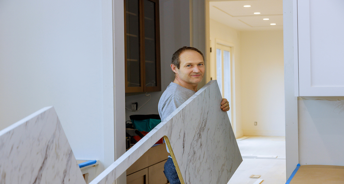 removing a worktop