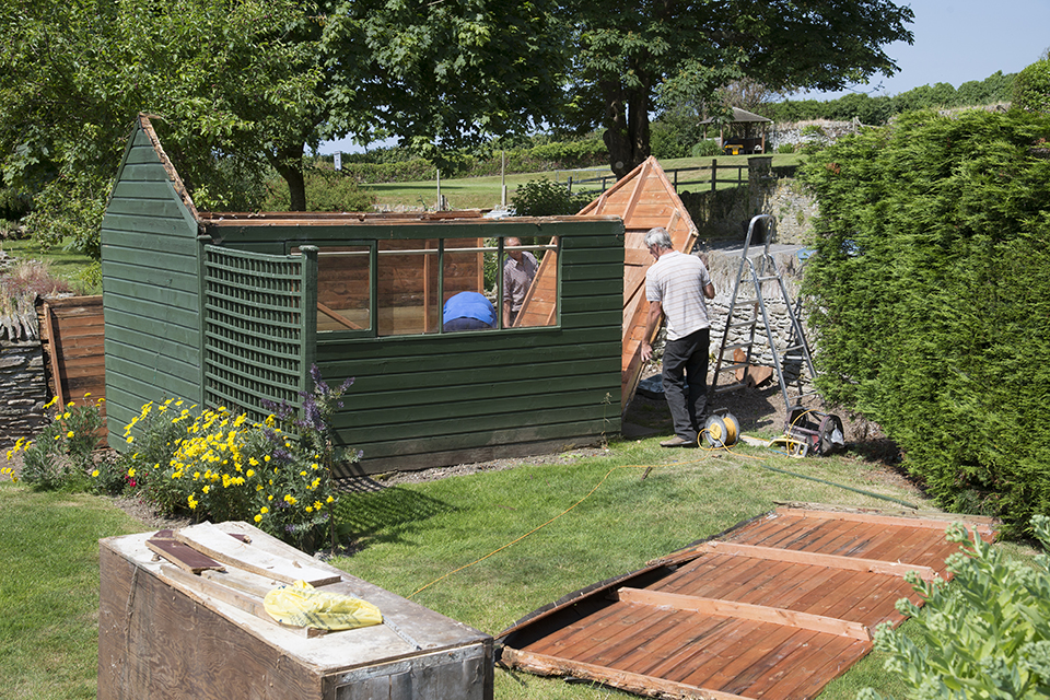 shed removal