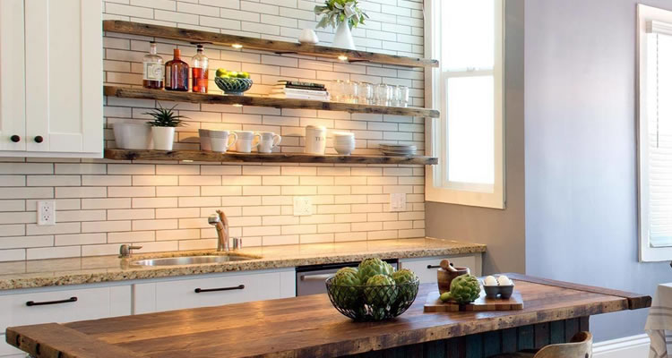 Clever Shelving Ideas For Style Storage, Kitchen With Shelves Above Sink
