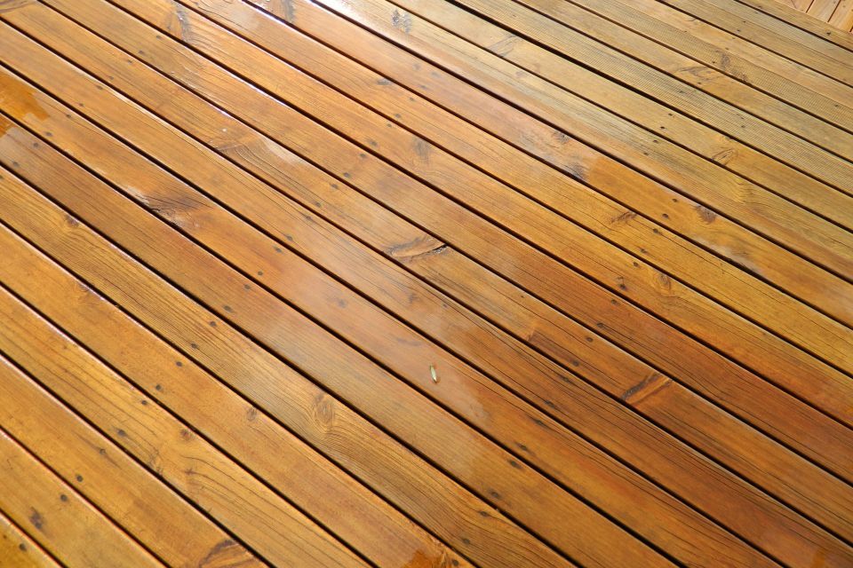 wooden decking