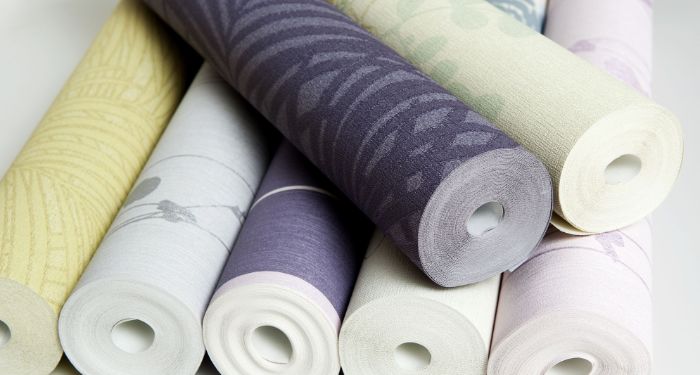 rolls of different wallpaper