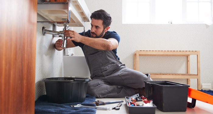 female plumber