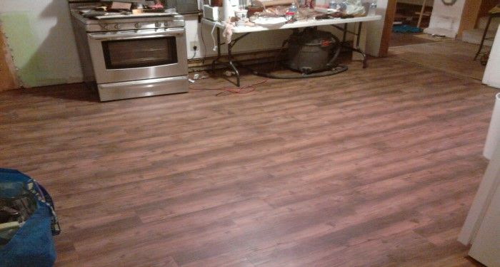 new kitchen floor